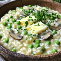 Mouthwatering Mushroom Risotto Simple and Creamy Dish