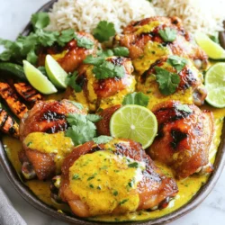 Coconut Lime Chicken Flavorful and Juicy Delight