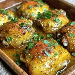 Honey Mustard Chicken Thighs Simple Dinner Recipe