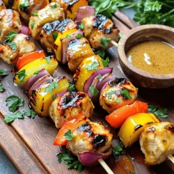 Savory Honey Mustard Chicken Skewers for Grilling