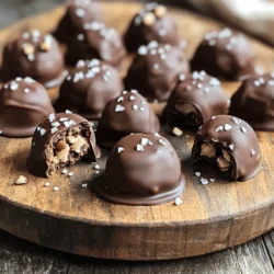 To make your delightful Chocolate Chip Cookie Dough Bites, gather these ingredients: - 1 cup all-purpose flour - 1/2 cup unsalted butter, softened at room temperature - 1/2 cup packed brown sugar - 1/4 cup granulated sugar - 1 teaspoon pure vanilla extract - 1/4 teaspoon fine sea salt - 1/2 cup mini chocolate chips - 1/4 cup crushed walnuts (optional) - 1/2 cup dark chocolate chips (for coating) If you need substitutes: - You can use coconut oil instead of butter. - For gluten-free bites, try almond or oat flour. - Maple syrup works well in place of brown sugar for a different flavor. These bites are tasty but consider their caloric content: - Each bite has about 100 calories. For a better understanding of the macronutrient breakdown: - Carbohydrates: 10g - Protein: 1g - Fat: 6g To make your cookie dough bites, you will need: - A mixing bowl - Electric mixer - Baking sheet - Parchment paper - Microwave-safe bowl (for melting chocolate) - Fork (for dipping) I recommend having a cookie scoop for easy portioning. This makes rolling the bites simple and fun! Heat-treating the flour To start, we need to heat-treat the flour. This method makes it safe to eat. Preheat your oven to 350°F (175°C) and spread the flour on a baking sheet. Bake it for about 5 minutes. Then, let it cool completely before using it in the dough. Creaming butter and sugars Next, we cream the butter and sugars. In a large bowl, mix the softened butter, brown sugar, and granulated sugar. Use an electric mixer set on medium speed. Beat this mixture for 2-3 minutes until it becomes light and fluffy. Incorporating flavorings Now, we add flavorings. Stir in the pure vanilla extract and sprinkle in the fine sea salt. Make sure to mix until everything blends well together. Mixing dry and wet ingredients Gradually add the cooled, heat-treated flour to the butter mixture. Use a wooden spoon or spatula to mix until you get a smooth dough. Don't overmix, or the bites may be tough. Forming the cookie dough bites With your hands, scoop out tablespoon-sized bits of dough. Roll each piece into a smooth ball. Place these dough balls on a parchment-lined baking sheet, leaving space between them. Chilling time and technique Next, we chill the dough. Put the baking sheet in the fridge for about 30 minutes. This helps firm up the bites, making them easier to coat later. Melting dark chocolate While the dough chills, it's time to melt the chocolate. Place dark chocolate chips in a microwave-safe bowl. Heat them in 30-second intervals, stirring each time until smooth. Dipping and setting the bites Once the dough bites are chilled, dip each one into the melted chocolate. Ensure they are fully coated. Use a fork to lift them out and let excess chocolate drip off. Place the coated bites back on the parchment-lined sheet. For the complete recipe, refer to the Full Recipe section. To get the perfect texture, avoid overmixing your dough. Mix just until the ingredients blend. This keeps your bites soft and chewy. When you add the flour, do it slowly. This helps you achieve the right dough consistency. The dough should feel soft but not sticky. For a great presentation, use a decorative glass jar. You can also place the bites on a pretty platter. Drizzle some melted chocolate over the top for flair. Sprinkle a bit of flaky sea salt to enhance the taste. You can pair these bites with cold milk, hot coffee, or even a scoop of ice cream. One common mistake is not cooling the dough enough. If the dough is warm, the chocolate may not coat well. You should also measure your ingredients carefully. Too much flour can make the bites dry. Stick to the Full Recipe for best results. {{image_4}} To make vegan chocolate chip cookie dough bites, swap dairy ingredients with plant-based options. Use coconut oil instead of butter. For sweetness, consider maple syrup or agave nectar. Replace regular chocolate chips with dairy-free versions. You can also consider using a vegan flour like almond or oat flour. These choices will keep the bites soft and delicious. For gluten-free chocolate chip cookie dough bites, replace all-purpose flour with gluten-free flour blends. Almond flour or coconut flour works well too. Ensure the flour is certified gluten-free to avoid cross-contamination. When making dough, check that all other ingredients are gluten-free. This includes sugars and chocolate chips. Read labels carefully to prevent any mix-ups. Want to add more flavor? Sprinkle in a bit of cinnamon for warmth. It pairs nicely with chocolate. You could also mix in different types of chocolate. Try white chocolate chips or dark chocolate chunks for variety. Experimenting with flavors makes each batch unique. Don't be afraid to get creative with your cookie dough bites! For the full recipe, check out the details above. To keep your chocolate chip cookie dough bites fresh, store them in the refrigerator. Place the bites in an airtight container. This method keeps them soft and tasty. They will last about one week in the fridge. If you want to save some for later, freezing is a great option. First, arrange the bites on a tray in a single layer. Freeze them for about an hour until they’re firm. Once frozen, transfer them to a freezer-safe bag. They can last up to three months in the freezer. To thaw, simply leave them in the fridge overnight. You can also let them sit at room temperature for about 30 minutes. Always check for signs of spoilage. Look for any changes in color or texture. If the bites smell off or taste strange, it’s best to discard them. Trust your senses; if something feels wrong, it probably is. Chocolate chip cookie dough bites last about one week in the fridge. If you freeze them, they can last up to three months. Just store them in an airtight container to keep them fresh. Yes, you can eat cookie dough bites raw. The key is using heat-treated flour. This step makes the dough safe to eat. You can enjoy the sweet flavor without worry. You can use coconut oil or vegan butter as a butter substitute. Both work well and keep the bites rich. If you want a lighter option, use applesauce for a healthier twist. Of course! You can simply skip the walnuts. The cookie dough bites will still taste great. If you want to add texture, try using sunflower seeds or pumpkin seeds instead. The best way to melt chocolate is in a microwave-safe bowl. Heat it in 30-second intervals. Stir well after each interval until the chocolate is smooth. This method helps prevent burning. In this article, we explored the essential ingredients and tools for making chocolate chip cookie dough bites. I shared step-by-step instructions, tips for perfecting texture, and variations to suit different diets. We also discussed storage methods and addressed common questions. Remember, the right ingredients and techniques make all the difference. Enjoy your cookie dough bites, whether as a treat or a fun project. Happy baking!