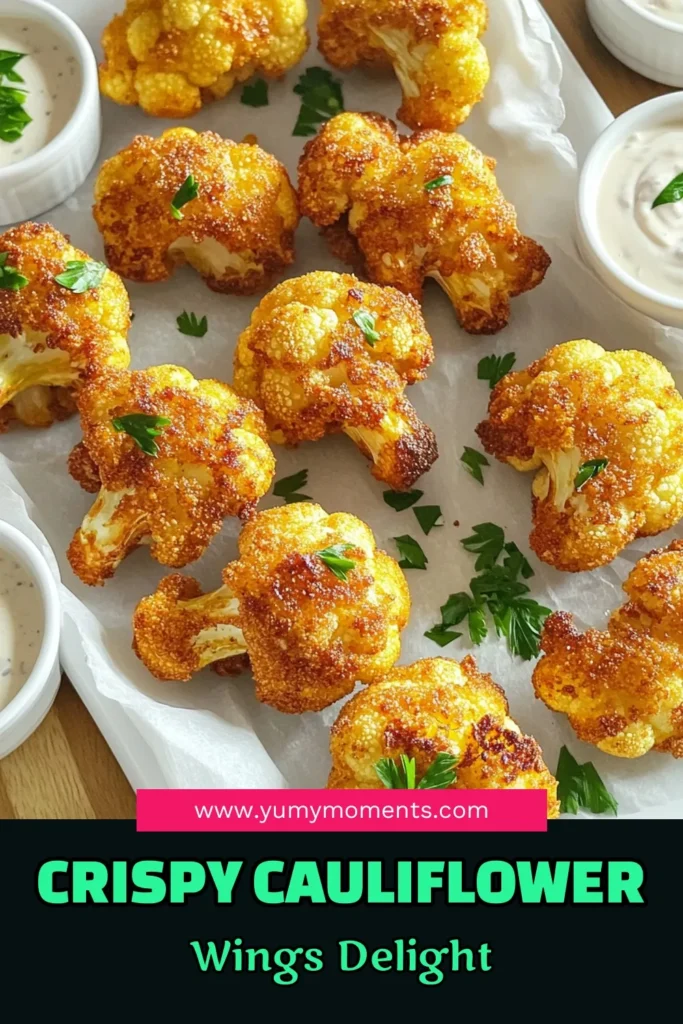 Savor the crunch with these Crispy Air Fryer Cauliflower Wings! Packed with flavor and perfectly crispy, this delicious recipe is easy to make and a healthier alternative to traditional wings. Discover step-by-step instructions and tips for the best results, plus options for gluten-free and spicy variations. Ready to impress your friends and family? Click to explore the full recipe and elevate your game day snacks! #AirFryerRecipes #HealthySnacks #CauliflowerWings #VeganCooking