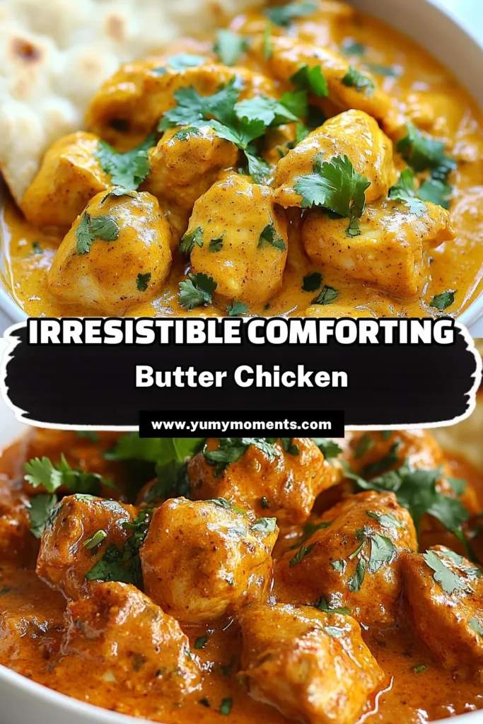 Craving a delicious and comforting meal? Try this classic butter chicken recipe! This easy butter chicken features tender chicken in a creamy chicken curry sauce, perfect for any weeknight dinner. With spices like cumin and garam masala, this Indian butter chicken will delight your taste buds. Ready to impress your family? Save this recipe today! #ButterChicken #IndianCuisine #EasyRecipes #CreamyChickenCurry
