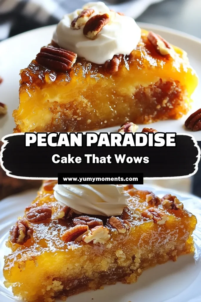 Indulge in the sweetest Southern dessert with this Pecan Upside Down Cake recipe! This easy pecan cake combines rich brown sugar and crunchy pecans in a delightful caramel pecan dessert. Perfect for any occasion, this southern pecan cake is sure to impress. Get ready to enjoy a slice of heaven with our brown sugar pecan cake recipe! Save this recipe for your next baking adventure! #PecanUpsideDownCake #SouthernDessert #EasyCakeRecipe #CaramelPecanDessert