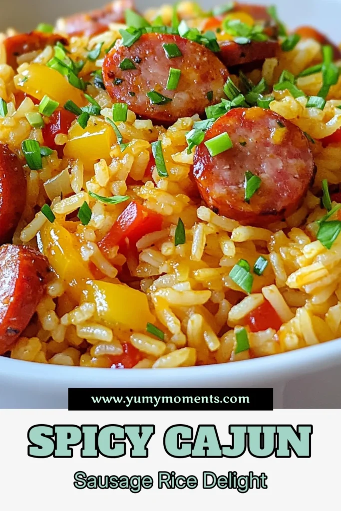 Looking for a flavor-packed meal? Try this Cajun Sausage Rice Skillet! This easy Cajun cooking recipe features spicy andouille sausage, aromatic spices, and fluffy rice cooked in one pan for a delicious dinner. Enjoy the rich flavors of this andouille sausage recipe, perfect for busy nights. Get the full recipe and elevate your weeknight meals today! Save this spicy rice skillet recipe for later! #CajunCooking #OnePanMeals #RiceSkillet #AndouilleSausage