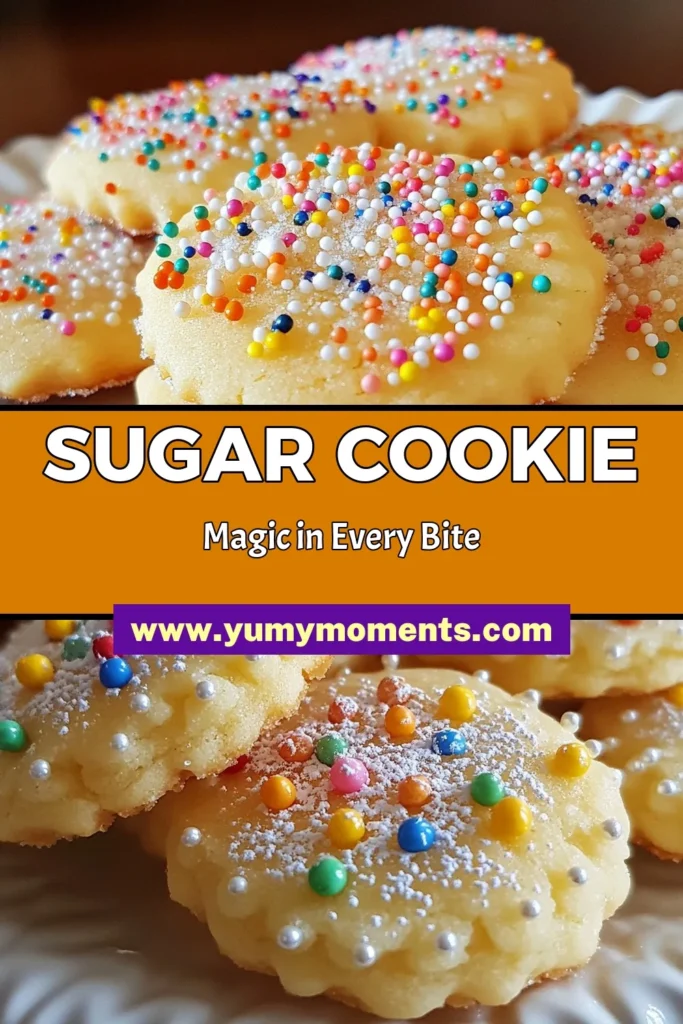 Indulge in the ultimate sugar cookie recipe with these easy sugar cookies that are perfect for any occasion! Discover how to bake homemade sugar cookies that are soft, tender, and beautifully decorated. From mixing the dough to festive cookie decoration, this guide makes baking sugar cookies a breeze. Get ready to impress your family and friends! Save this recipe for your next baking adventure. #SugarCookies #Baking #HolidayBaking #EasyRecipes