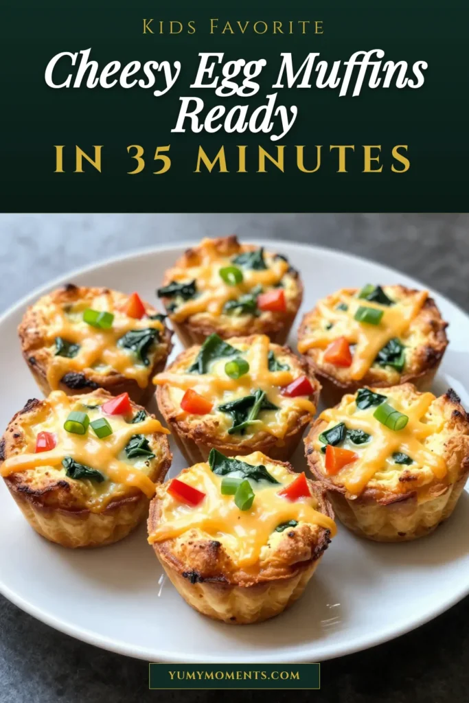 Discover the delight of cheesy cottage egg muffins, a perfect blend of cottage cheese and fresh veggies! This healthy egg muffins recipe features spinach and bell peppers, making it a nutritious breakfast option. Enjoy these cottage cheese breakfast muffins for a savory start to your day. Bake a batch for a week of easy breakfasts or snacks! Try this spinach bell pepper muffins recipe today. Save for later! #EggMuffins #HealthyRecipes #BreakfastIdeas #CottageCheese