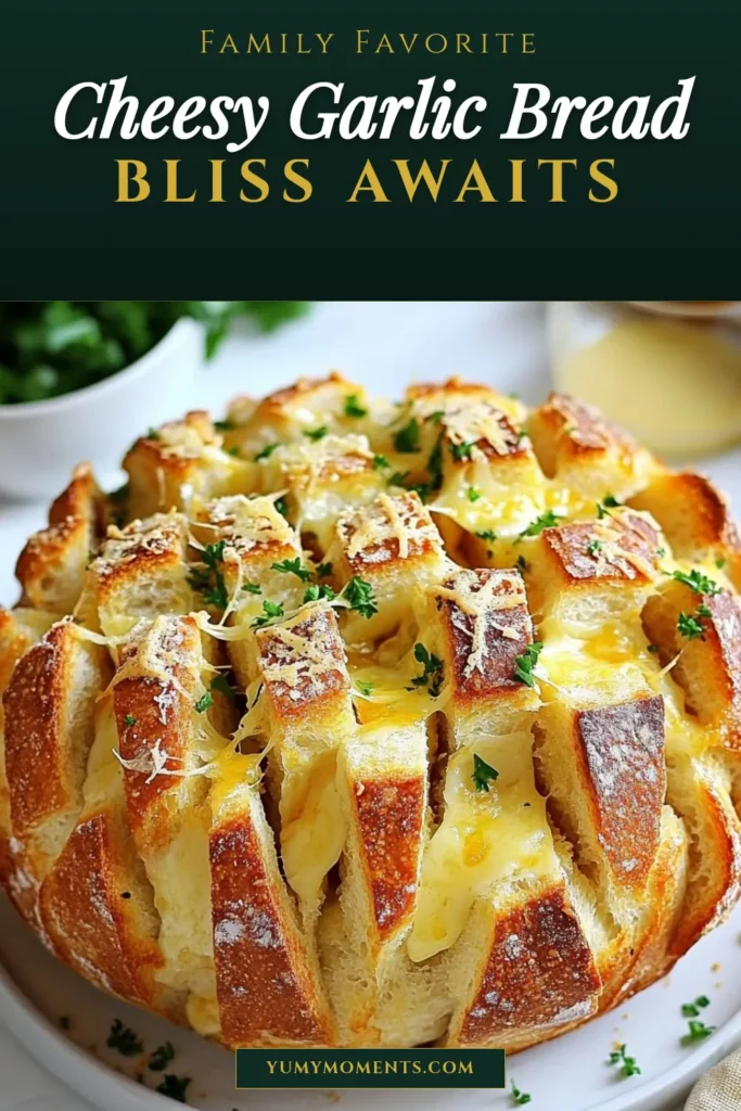 Indulge in this irresistible Garlic Parmesan Pull-Apart Bread recipe that combines the rich flavors of garlic and buttery Parmesan cheese in every bite. Perfect for gatherings or as a delightful side dish, this easy garlic bread will become a favorite! Discover how simple it is to make your own cheesy garlic bread with this artisan bread recipe. Click to save and share with friends! #GarlicParmesanBread #PullApartBreadRecipe #CheesyGarlicBread #ArtisanBreadRecipes