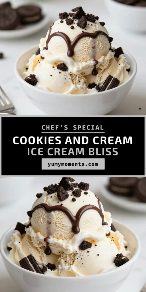 Indulge in this delicious No-Churn Oreo Ice Cream, the perfect Cookies and Cream Ice Cream treat without the need for an ice cream maker! This Easy Cookies and Cream Recipe combines light whipped cream with sweetened condensed milk and crushed Oreos for a Frozen Oreo Treat your family will love. Ready in just 20 minutes of prep, this homemade dessert will quickly become a favorite. Save this recipe for a sweet summer treat! #NoChurnIceCream #CookiesAndCream #OreoDessert #HomemadeIceCream