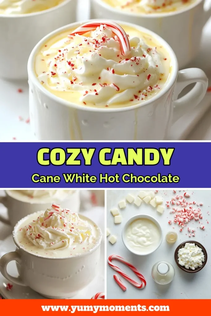 Warm up this holiday season with a cozy slow cooker white hot chocolate that's perfect for festive gatherings! This creamy peppermint hot chocolate combines white chocolate, milk, and crushed candy canes, creating a delightful candy cane hot chocolate recipe. It's an easy addition to your holiday slow cooker recipes, ready in a few hours. Indulge in this creamy treat and spread the joy! Don't forget to save this festive hot chocolate drink for later! #SlowCookerRecipes #HotChocolate #HolidayDrinks #PeppermintDelight