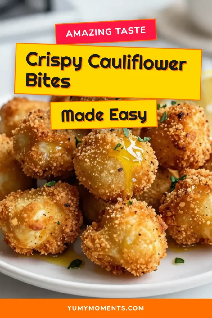 Discover the ultimate snack with these Crispy Air Fryer Cauliflower Bites! This easy cauliflower snack recipe is perfect for a healthy treat, featuring gluten-free options. Enjoy the flavor-packed combination of garlic, smoked paprika, and cayenne for a delicious crunch. Try this quick recipe and elevate your healthy air fryer recipes collection. Save and make these mouthwatering Gluten-Free Cauliflower Bites today! #AirFryerRecipes #HealthySnacks #GlutenFree #CauliflowerBites