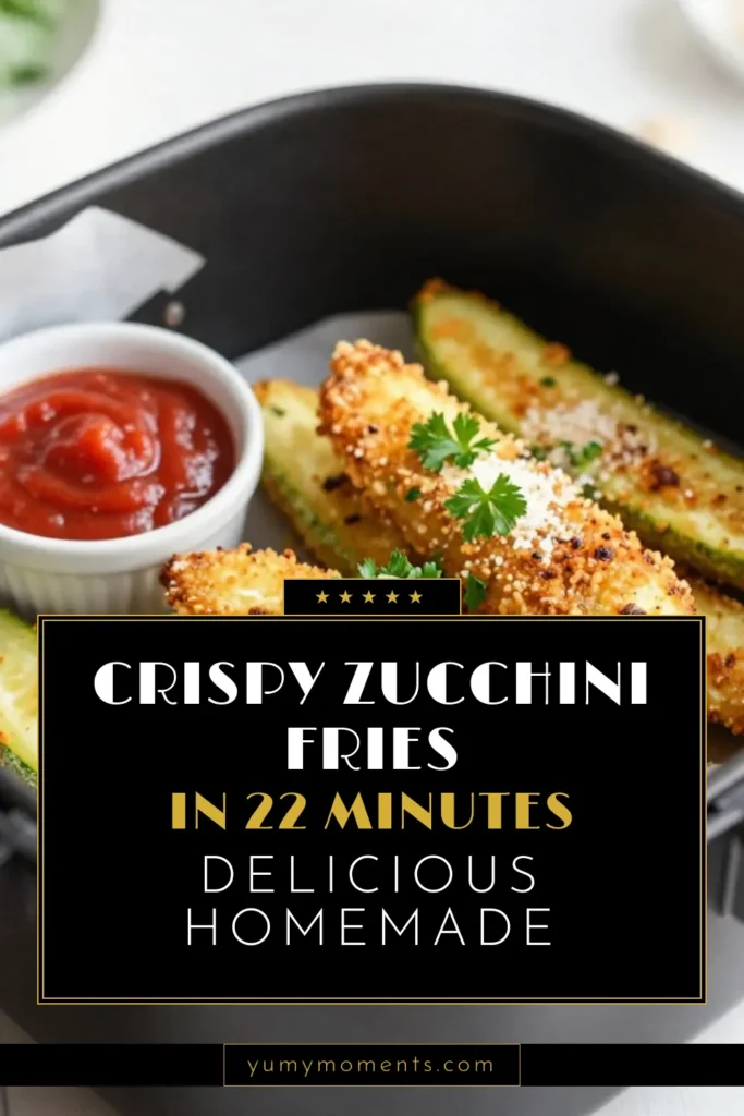 Discover the ultimate Crispy Air Fryer Zucchini Fries that are both delicious and healthy! This easy Parmesan Zucchini Fries Recipe uses panko for a satisfying crunch and makes a perfect snack. Elevate your Air Fryer Vegetable Recipes with these flavorful Healthy Zucchini Snacks, ideal for any occasion. Try these Easy Panko Zucchini Fries today and impress your friends and family! Save this recipe for later! #ZucchiniFries #HealthySnacks #AirFryerRecipes #ParmesanFries