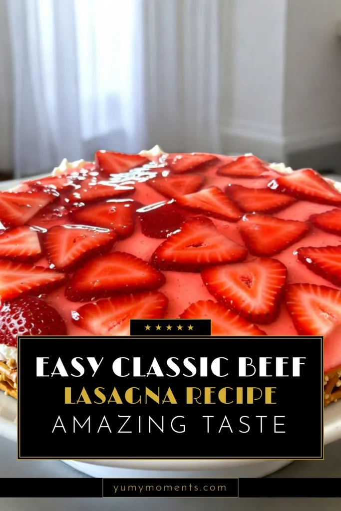 Indulge in this delightful Strawberry Pretzel Dessert, a perfect combination of sweet and salty flavors! This No-Bake Strawberry Dessert features a creamy Strawberry Cream Cheese Delight layered with a crunchy pretzel crust and a vibrant strawberry jello topping. Easy to make, this Easy Pretzel Dessert Recipe is sure to impress at any gathering. Try this delicious Strawberry Jello Dessert Recipe today! Save for later and share your creations! #DessertRecipes #NoBakeDesserts #StrawberryDesserts #PretzelDesserts