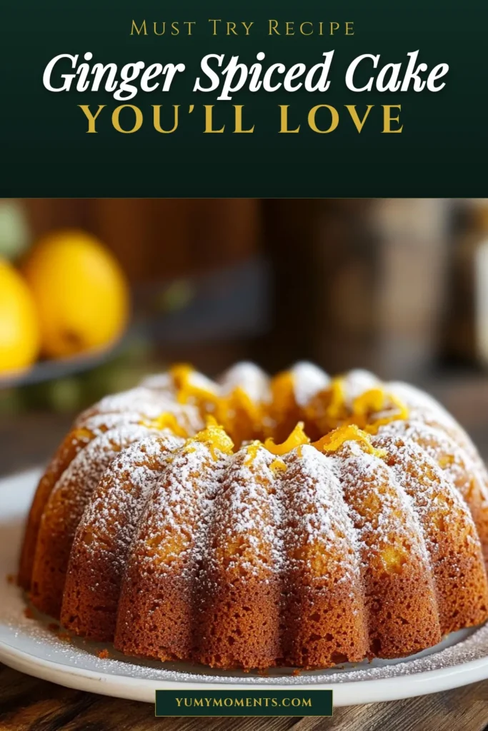 Celebrate the holidays with this delicious ginger spiced cake, perfect for festive gatherings! This easy spice cake recipe features rich molasses and warm spices, making it a must-try holiday cake recipe. Impress your guests with this delightful dessert, ideal for any festive occasion. Don't miss out on this cozy treat&mdash;try this gingerbread cake now! Save this for your holiday baking ideas! #Gingerbread #HolidayBaking #SpiceCake #FestiveDessert