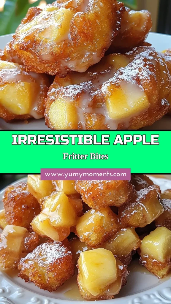 Indulge in these delightful glazed apple fritters with this easy apple fritter bites recipe! Packed with warm cinnamon and fresh apples, these homemade apple fritters are irresistible. Fry up some delicious apple fritter bites for a perfect treat or dessert. Ideal for any occasion, these fried apple bites are sure to impress. Try them today and enjoy the sweet, gooey glaze! Don&rsquo;t forget to save this recipe! #GlazedAppleFritters #AppleFritterBites #HomemadeAppleFritters #CinnamonAppleFritters