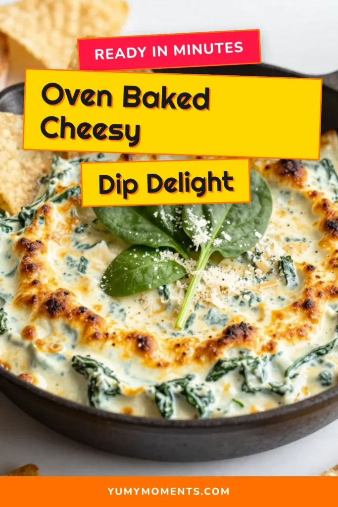 Indulge in this Cheesy Spinach Artichoke Dip Skillet that&rsquo;s perfect for any gathering! This creamy Spinach Artichoke Skillet Recipe combines fresh spinach, tender artichokes, and rich cheeses for the ultimate baked artichoke dip. It&rsquo;s an easy party appetizer that will wow your guests. Serve with tortilla chips or crusty baguette slices for a delicious treat. Save this recipe for your next party! #CheesySpinachArtichokeDip #EasyPartyAppetizers #SpinachArtichokeSkilletRecipe #CreamySpinachDip