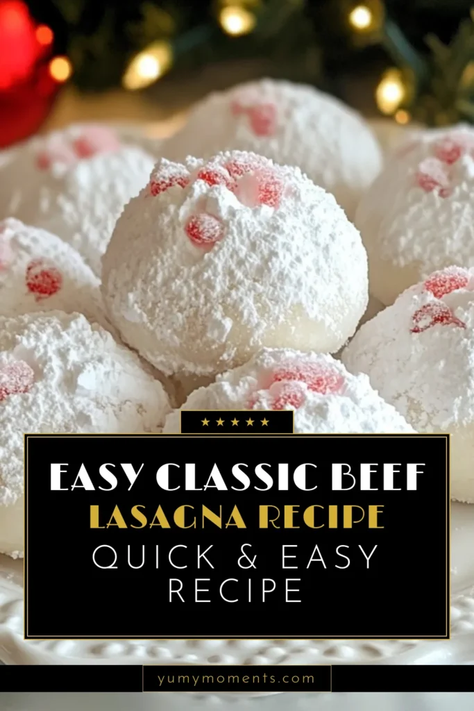 Get ready for the holidays with these delightful Peppermint Snowball Cookies! This easy peppermint cookie recipe is perfect for Christmas baking ideas that everyone will love. With a melt-in-your-mouth texture and a burst of minty flavor, these festive desserts are sure to impress at any holiday gathering. Make your holiday season sweeter&mdash;try this simple recipe today! Save your new favorite cookie! #PeppermintSnowballCookies #HolidayBaking #ChristmasRecipes #FestiveDesserts