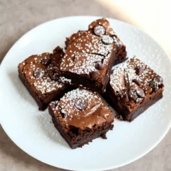 Here are the ingredients you need for Five Ingredient Nutella Brownies: - 1 cup Nutella - 2 large eggs - 1/2 cup all-purpose flour - 1/4 teaspoon salt - 1/4 cup chocolate chips (optional) Nutella is the star here. It adds a rich, chocolatey flavor. The eggs help bind everything together. Flour gives the brownies structure, while salt enhances the taste. If you love chocolate, add some chocolate chips for extra goodness. This simple list makes it easy to whip up a tasty treat. You likely already have most of these items in your kitchen. Using just five ingredients means you can make these brownies quickly, even on a busy day. Plus, they are fun to make with friends or family. {{ingredient_image_2}} First, you need to preheat your oven to 350&deg;F (175&deg;C). This step is key to baking. While the oven heats, grab an 8x8 inch baking pan. Line it with parchment paper. Let the paper hang over the edges. This makes it easy to lift the brownies out later. A good start sets the tone for these brownies. Next, take a mixing bowl. Measure out 1 cup of Nutella and add it to the bowl. Crack in 2 large eggs. Use a whisk to mix these two together. You want the mixture to be smooth and shiny. This is where the magic begins. The Nutella brings sweetness, and the eggs help bind everything. Now, it&rsquo;s time for the dry ingredients. Gently sprinkle in 1/2 cup of all-purpose flour and 1/4 teaspoon of salt. Using a spatula, fold the mixture carefully. You don&rsquo;t want to overmix. Stop when you no longer see dry flour. If you like chocolate, fold in 1/4 cup of chocolate chips now. They add extra richness to each bite. Set your oven to 350&deg;F (175&deg;C). This is the perfect heat for baking brownies. Line an 8x8 inch pan with parchment paper. Leave some paper hanging over the edges. This helps lift the brownies out after baking. Bake the brownies for 20-25 minutes. Check them by inserting a toothpick into the center. If it comes out with a few moist crumbs, your brownies are done. If it comes out wet, give them more time. Keep an eye on them to avoid overbaking. Once baked, take the pan out of the oven. Let the brownies cool in the pan for about 10 minutes. Then, use the parchment paper to lift them out. Place them on a wire rack to cool fully. This step helps them set and makes them easier to cut. Pro Tips Use Room Temperature Ingredients: Ensure that your eggs are at room temperature before mixing them with Nutella for a smoother batter and better incorporation. Check for Doneness: To avoid overbaking, keep a close eye on the brownies in the last few minutes of baking. The toothpick should come out with a few moist crumbs. Storage Tips: Store leftover brownies in an airtight container at room temperature for up to 3 days, or refrigerate for up to a week to maintain freshness. Experiment with Flavors: Feel free to add nuts, caramel swirls, or different types of chocolate chips to the batter for a unique twist on this classic recipe. {{image_4}} If your brownies turn out too dry, you may have baked them too long. Always check them at 20 minutes. If they feel too wet, they need more time. The toothpick test is your best friend here. If it comes out with wet batter, keep baking. If it has moist crumbs, they are done. To make your brownies look fancy, sprinkle powdered sugar on top. You can also add a drizzle of melted chocolate. Serve them warm with vanilla ice cream to impress guests. Brownies in a neat stack look great on a plate. This simple touch adds a pop of style. You can make these brownies even better with add-ins. Try adding nuts like walnuts or pecans for crunch. You can mix in mini marshmallows for a sweet twist. Want a touch of spice? A pinch of cinnamon works wonders. These small changes can bring new life to your Nutella brownies! If you want a nut-free version of these brownies, swap Nutella for a chocolate spread. Look for spreads made from cocoa and sugar that do not have nuts. This keeps the rich flavor and gooey texture you love. You can bring new life to your brownies by adding flavors. A few drops of mint extract will give a fresh twist. For a coffee flavor, mix in instant coffee granules. Both options work well with chocolate and make the brownies even more special. To make these brownies vegan, replace eggs with flax eggs. To create a flax egg, mix 1 tablespoon of flaxseed meal with 2.5 tablespoons of water. Let it sit for about five minutes until it thickens. Use a vegan chocolate spread in place of Nutella. These changes keep the texture and taste while making them plant-based! Nutella brownies can last about four to five days at room temperature. Store them in an airtight container. This keeps them fresh and moist. You can also put them in the fridge for up to a week. Just remember, cold brownies may feel less soft. Yes, you can freeze Nutella brownies! Wrap them well in plastic wrap and then in foil. This protects them from freezer burn. They can last for up to three months in the freezer. When you're ready to eat, let them thaw in the fridge overnight. Store leftover brownies in an airtight container at room temperature. This helps keep them soft and chewy. If you prefer, you can also refrigerate them. Just remember to let them warm up a bit before eating. Enjoying warm brownies feels extra special! You now have the recipe and steps to make delicious Nutella brownies. Start by gathering simple ingredients, then follow the clear steps to mix and bake. Remember tips for perfecting your brownies, like cooling properly and trying fun variations. Brownies can be stored and even frozen for later. Enjoy your sweet treats and share them with friends! Happy baking!